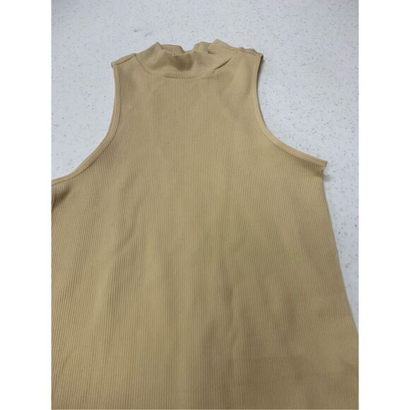 Ribbed Knit Sleeveless  Dress - Picture 4 of 6
